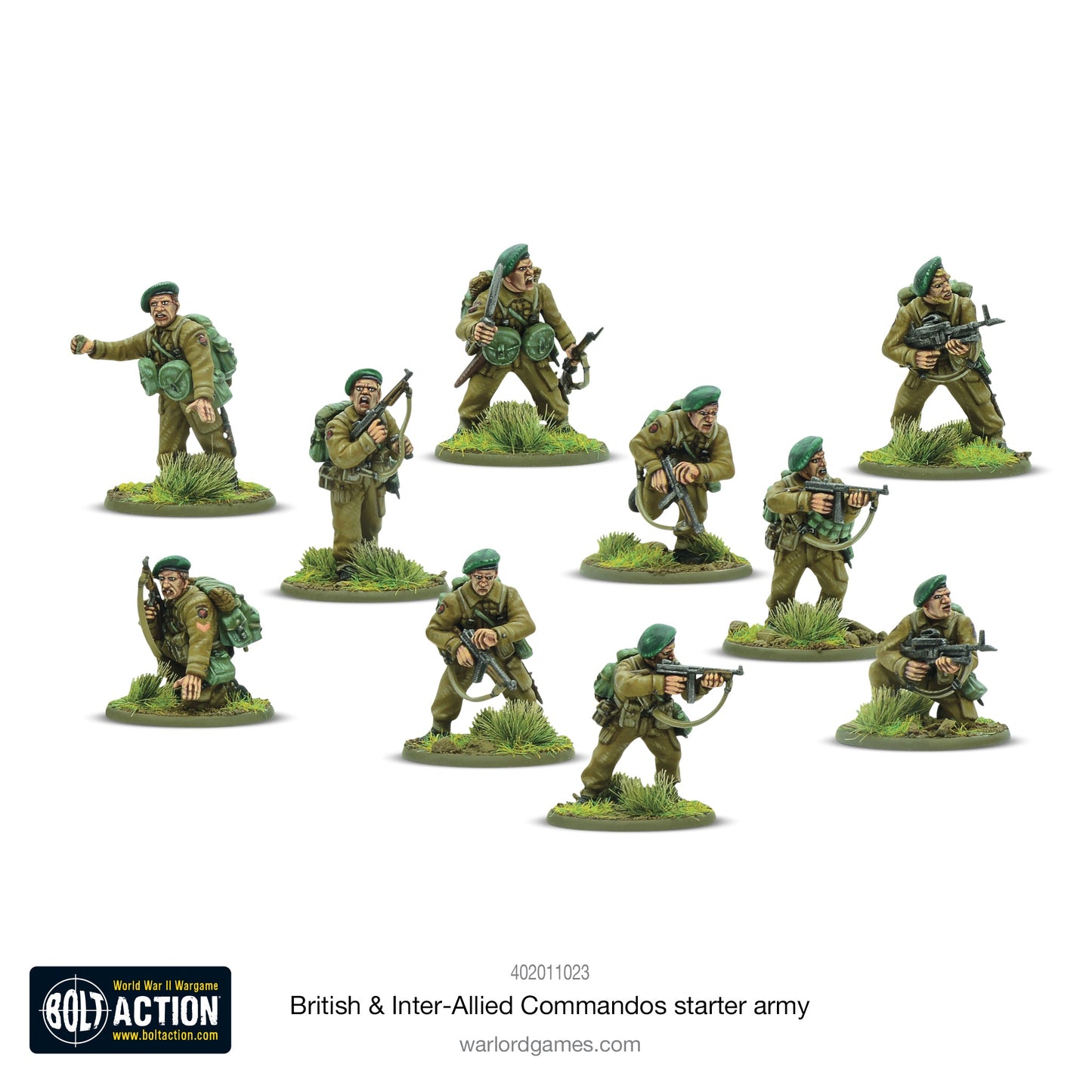 British & Inter-Allied Commandos Starter Army