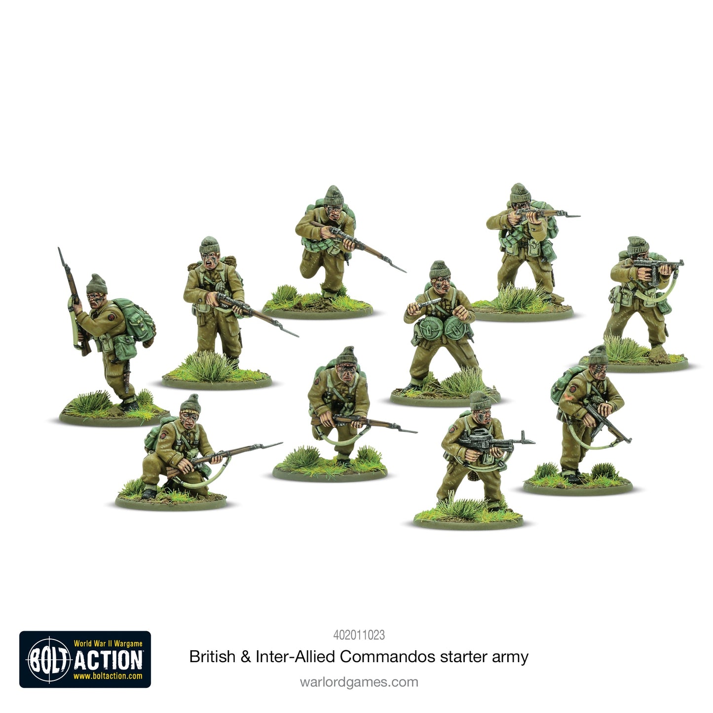 British & Inter-Allied Commandos Starter Army