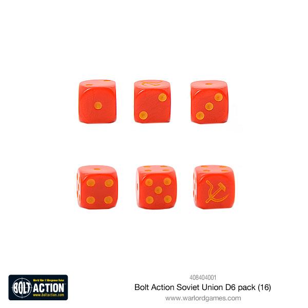 Soviet Union D6 Dice