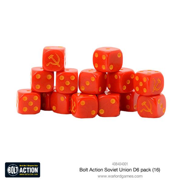 Soviet Union D6 Dice