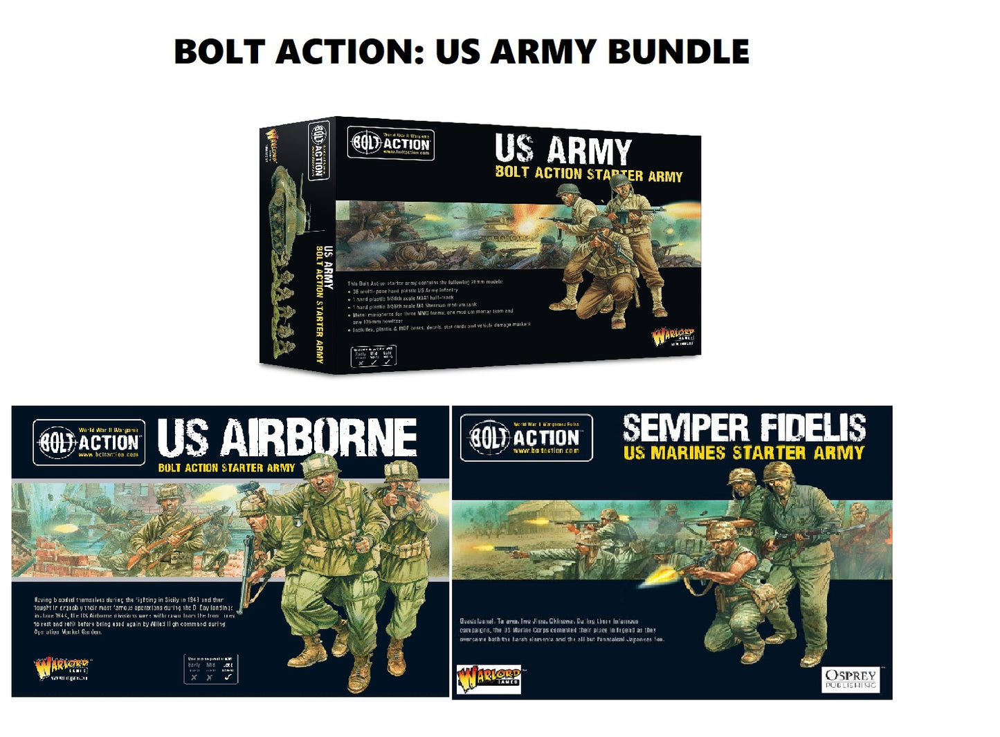 Bolt Action: US Army Bundle