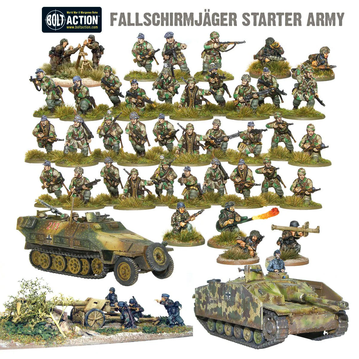 German Fallschirmjager Starter Army